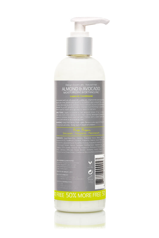 Design Essentials - Almond & Avocado Detangling Leave-In Conditioner 12oz